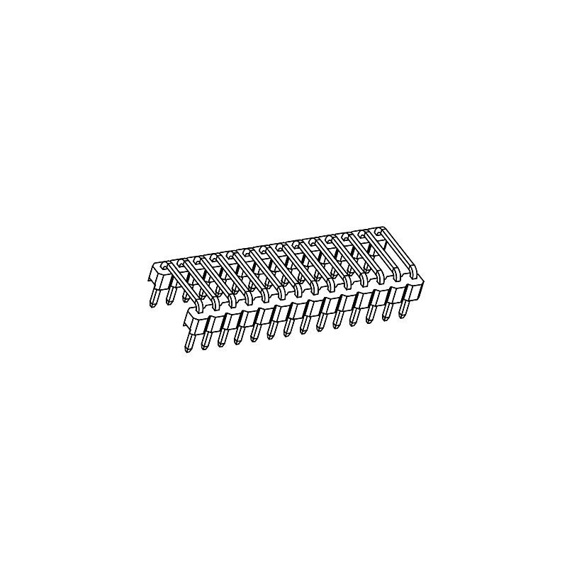 PH2.00mm Pin Header Single row Double Plastic Centipede foot series